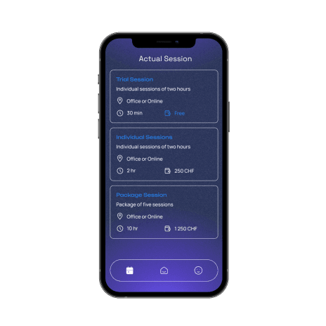 Sessions, Web App