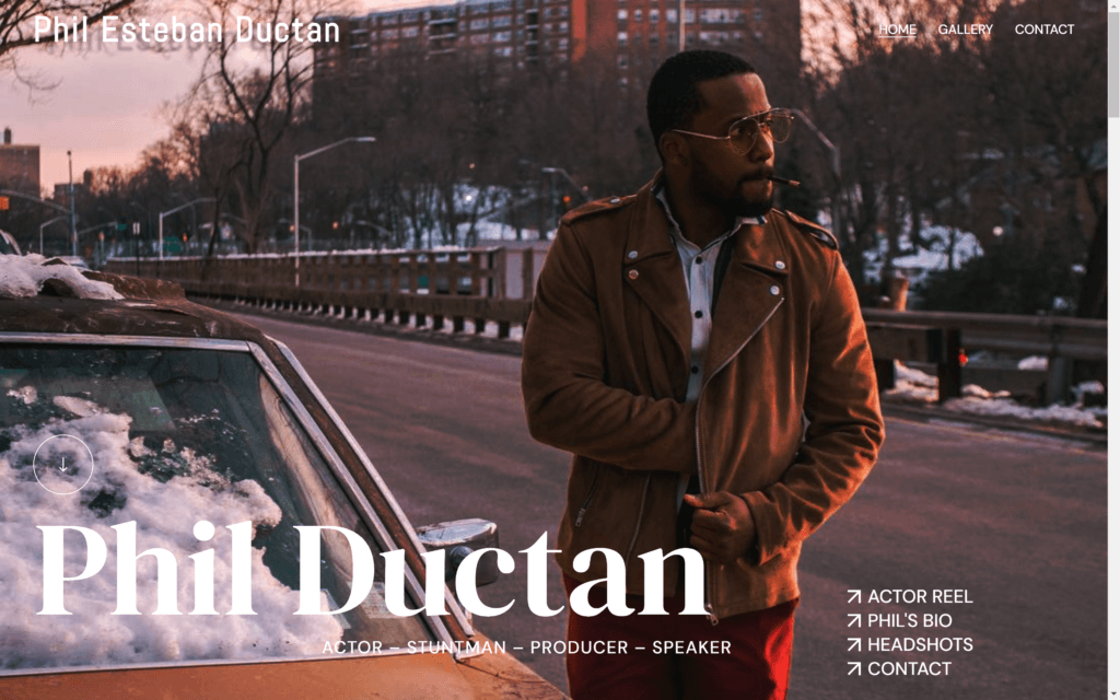 Phil Ductan, Actor
